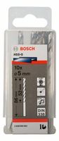 Bosch Accessoires Metaalboren HSS-G, Standard 5 x 52 x 86 mm 10st - 2608595062