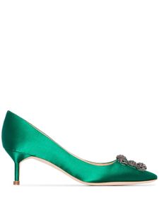 Manolo Blahnik escarpins Hangisi 50 - Vert