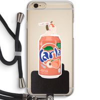 S(peach)less: iPhone 6 / 6S Transparant Hoesje met koord