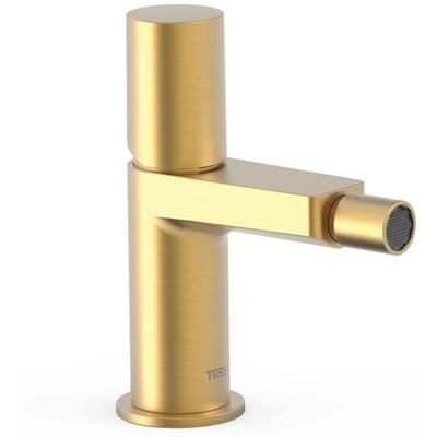 Bidetkraan Tres Project | Opbouw | Mengkraan | 1-knop | Rond | 24k Goud mat