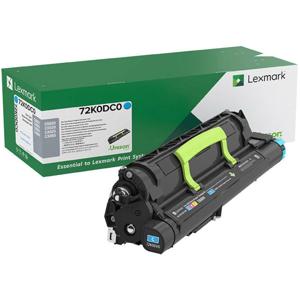 Lexmark Toner CS820, CS827, CX820, CX825, CX827, CX860, XC6152 Origineel Cyaan 300000 bladzijden 72K0DC0