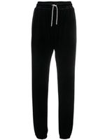 Alexandre Vauthier pantalon de jogging à lien de resserrage - Noir - thumbnail