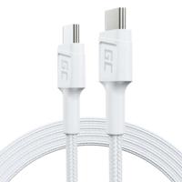 Green Cell KABGC30W USB-kabel USB 3.2 Gen 1 (3.1 Gen 1) 1,2 m USB C Wit