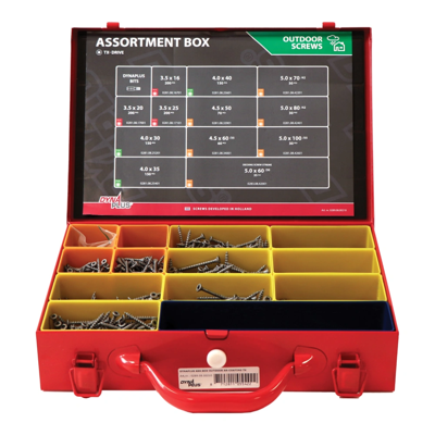 Dynaplus Assortimentskoffer Outdoor Ar Tx | 1390-delig - 0289.08.00210