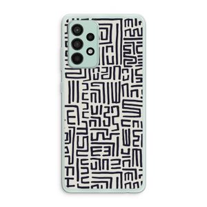 Moroccan Print: Samsung Galaxy A52s 5G Transparant Hoesje