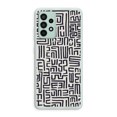 Moroccan Print: Samsung Galaxy A52s 5G Transparant Hoesje