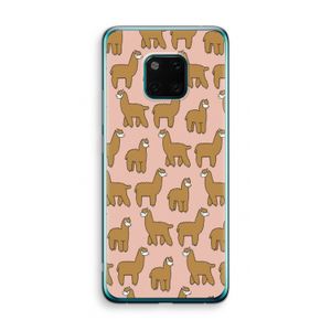 Alpacas: Huawei Mate 20 Pro Transparant Hoesje