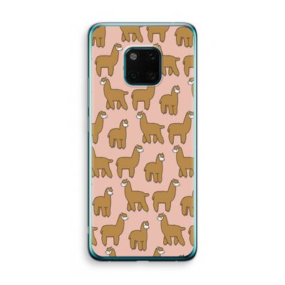 Alpacas: Huawei Mate 20 Pro Transparant Hoesje