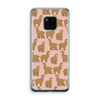 Alpacas: Huawei Mate 20 Pro Transparant Hoesje