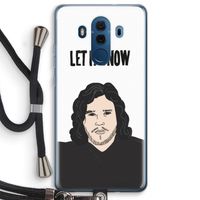 Let It Snow: Huawei Mate 10 Pro Transparant Hoesje met koord
