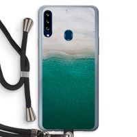 Stranded: Samsung Galaxy A20s Transparant Hoesje met koord