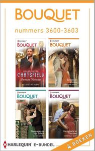 Bouquet e-bundel nummers 3600-3603 (4-in-1) - Melanie Milburne, Lynn Raye Harris, Caitlin Crews, Chantelle Shaw - ebook