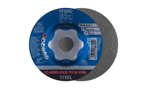 PFERD 64185115 Cc-Grind-Solid Sg Steel Slijpschijf Diameter 115 mm 10 stuk(s)