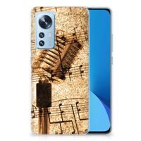Xiaomi 12 | 12X | Siliconen hoesje | met foto Bladmuziek