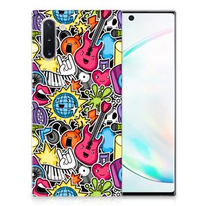 Samsung Galaxy Note 10 Silicone Back Cover Punk Rock