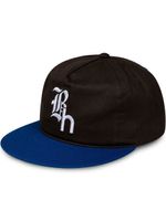 Brockhampton casquette bicolore à logo imprimé - Noir