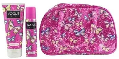Vogue Girl Geschenkset - Butterfly Deospray + Douchegel