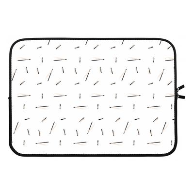 Hipster stripes: Laptop sleeve 13 inch