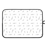 Hipster stripes: Laptop sleeve 13 inch