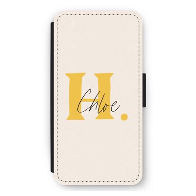 Amber Script: iPhone 11 Flip Hoesje