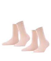 FALKE 2-paar Happy dames sokken - Katoen vrouwen kousen