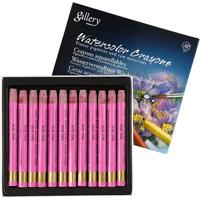Mungyo Aquarelkrijt, l: 9,3 cm, dikte 8 mm, fris roze (316), 12 stuk/ 1 doos Mungyo Aquarelkrijt, l: 9,3 cm, dikte 8 mm, fris roze (316), 12 stuk/ 1 doos