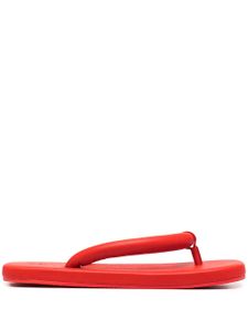 CamperLab tongs en cuir Hastalavista - Rouge