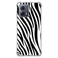 Motorola Moto G53 Case Anti-shock Zebra