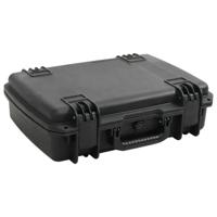 VidaXL Flightcase draagbaar 50,5x37x14,5 cm pp zwart