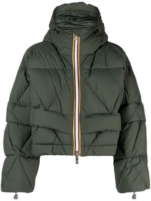 K-Way R&D doudoune Cropey 2.1 Amiable - Vert