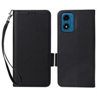 Motorola Moto G24 Power/G24 Wallet Case met Magnetische Sluiting - Zwart