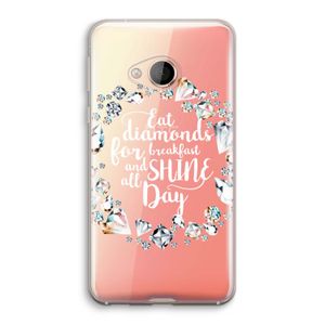 Diamonds: HTC U Play Transparant Hoesje