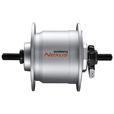 Shimano dynamo naaf 100/36 zilver dh-c3000 6v/3.0w moer