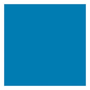 Creativ Company Acrylverf glitter voor kinderen - blauw, 500ml