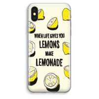 Lemonade: iPhone XS Max Transparant Hoesje