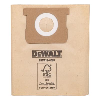 DeWALT Wegwerp Filterzak voor 45-61 Liter | 3 Stuks - DXVA19-4203