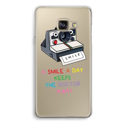 Smile: Samsung A3 (2017) Transparant Hoesje