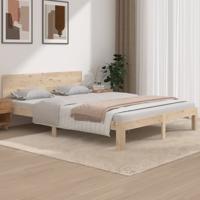 Bedframe massief hout 150x200 cm