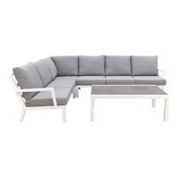 VDG Rockford|Atlanta loungeset wit - 5-delig