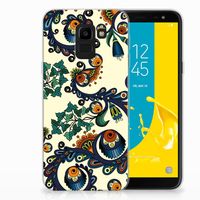 Siliconen Hoesje Samsung Galaxy J6 2018 Barok Flower - thumbnail