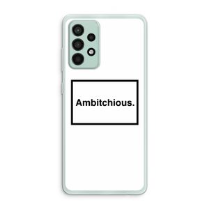 Ambitchious: Samsung Galaxy A52s 5G Transparant Hoesje