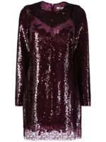 Simkhai robe courte Mako à ornements en sequins - Violet