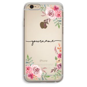 Rozen: iPhone 6 Plus / 6S Plus Transparant Hoesje