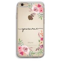 Rozen: iPhone 6 Plus / 6S Plus Transparant Hoesje