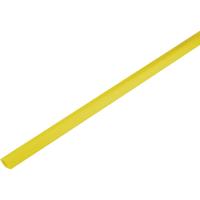 TRU COMPONENTS 1225476 Krimpkous zonder lijm Geel 19 mm 9 mm Krimpverhouding:2:1 per meter