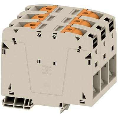 Weidmüller 2694140000 Doorgangsserieklem Steekaansluiting Beige 1 stuk(s)