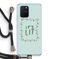 It's Lit: Samsung Galaxy Note 10 Lite Transparant Hoesje met koord