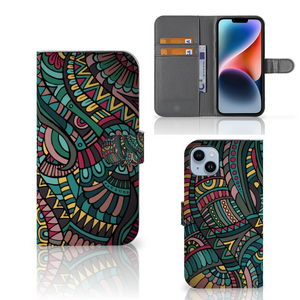 iPhone 15 Plus Telefoon Hoesje Aztec