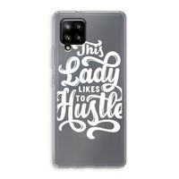 Hustle Lady: Samsung Galaxy A42 5G Transparant Hoesje