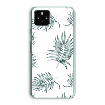 Simple leaves: Google Pixel 5a 5G Transparant Hoesje